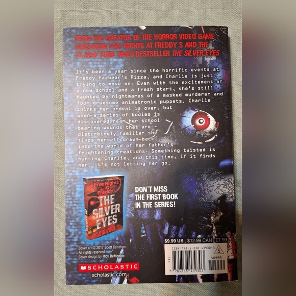 Five nights at freddys set 3 books read books mostery scared new york best selle - Picture 3 of 7